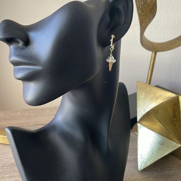 Trendy ice cream earrings N174 - Picture 4 of 4